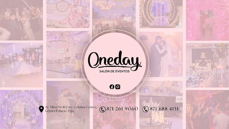 Oneday Salón De Eventos, salón de fiestas infantiles en Gomez Palacio
